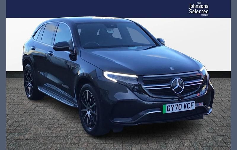 Grey Used 2020 Mercedes EQC400 AMG line SUV | £21,695 (Good price) - Image 1/4