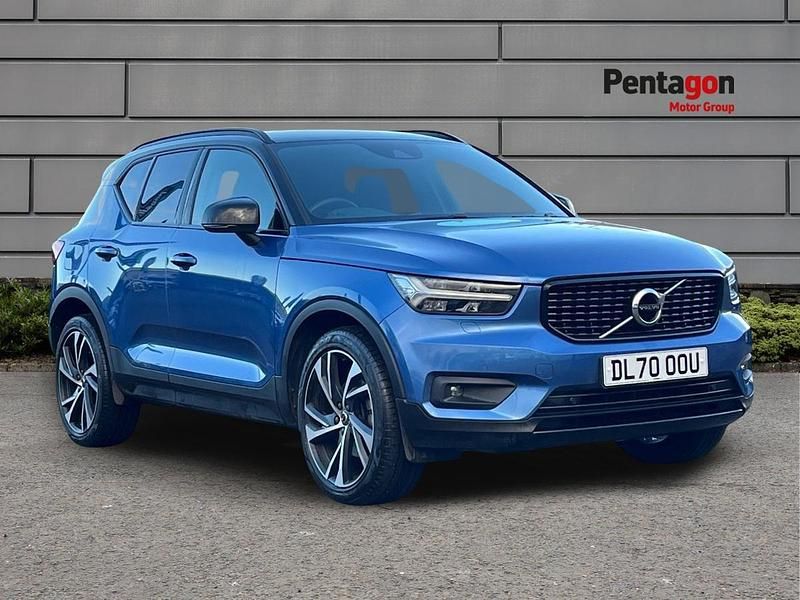 Blue Used 2021 Volvo XC40 R-Design Pro SUV | £21,499 (Super price) - Image 1/4