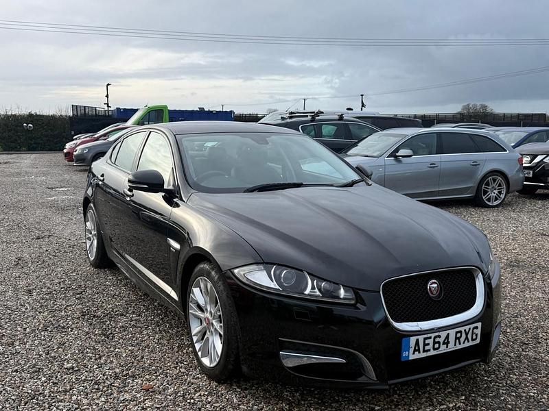 Used Jaguar XF R-Sport 2014 Black Sedan