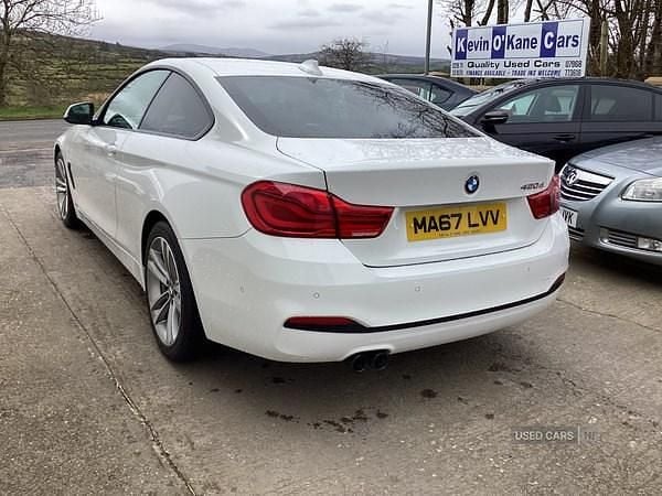 Used BMW 420 Sport Line 2017 White Coupe