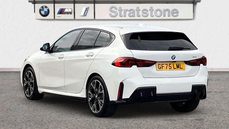 New BMW 120 M Sport 168 HP (123 kW) 2025 White Hatchback