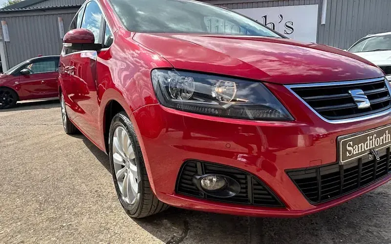 Used Seat Alhambra SE 150 HP (110 kW) 2017 Red MPV