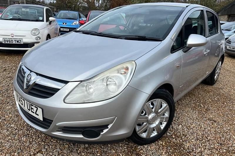 Silver Used 2008 Vauxhall Corsa Club Hatchback | £3,499 (Good price) - Image 1/1