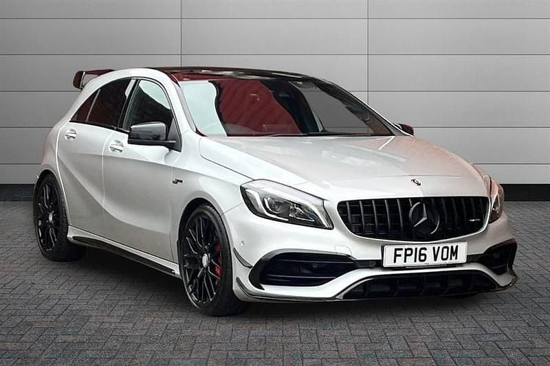 Used Mercedes A45 AMG 360 HP (264 kW) 2016 Polar silver Hatchback