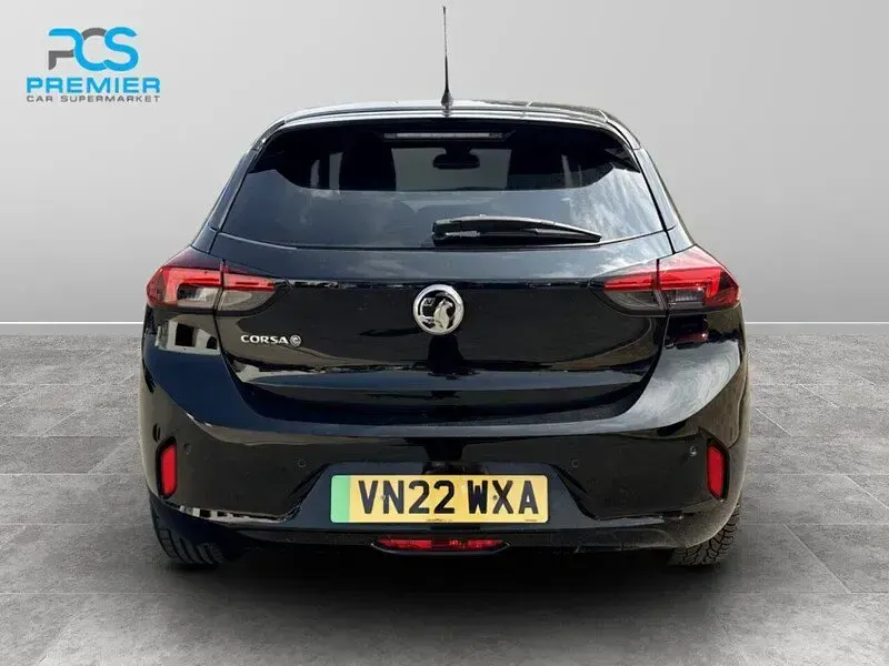 Used Vauxhall Corsa-e Elite 100 kW (136 HP) 2022 Black Hatchback