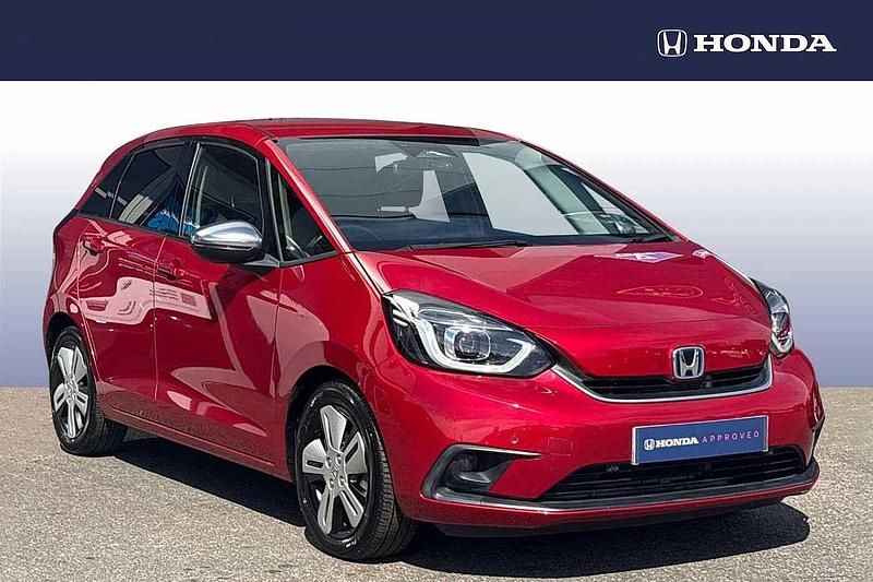 Used Honda Jazz Hybrid 109 HP (80 kW) 2020 Red Hatchback