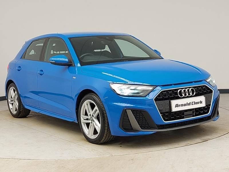 Used Audi A1 S-Line 95 HP (69 kW) 2019 Blue SUV