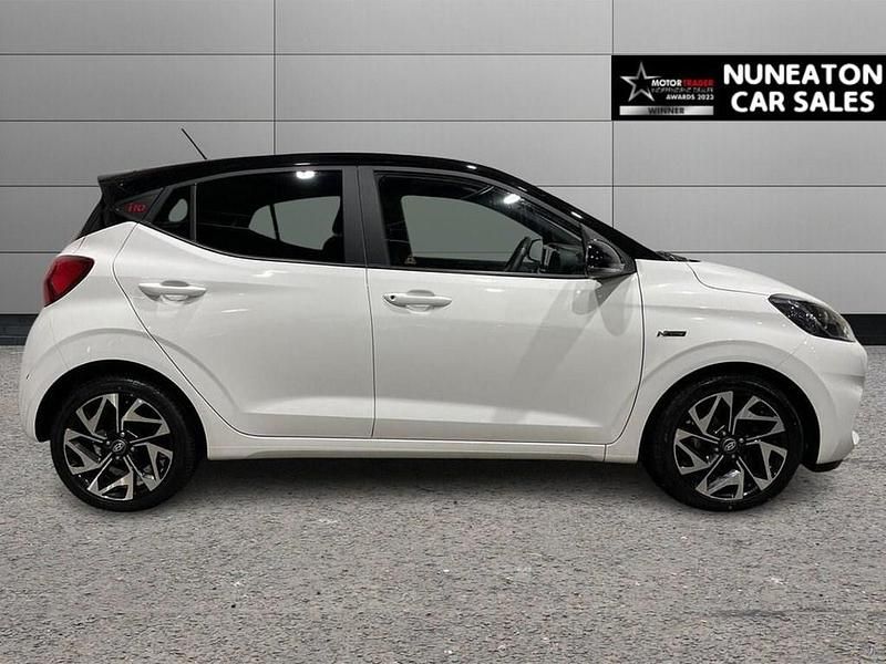 Used Hyundai i10 N Line 100 HP (73 kW) 2021 White Hatchback
