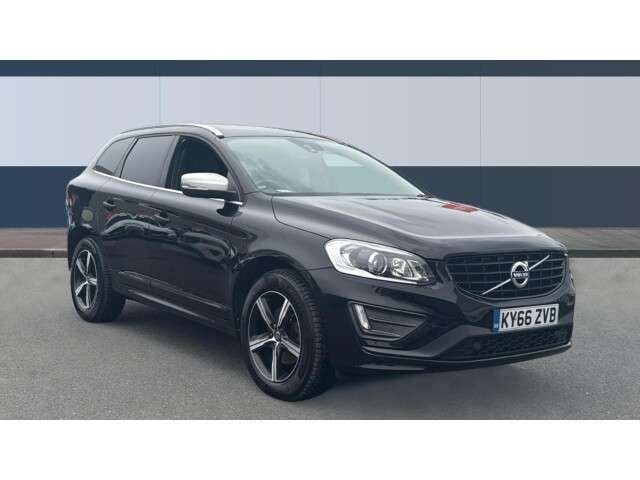 Black Used 2016 Volvo XC60 R-Design SUV | £14,077 (Fair price) - Image 1/4