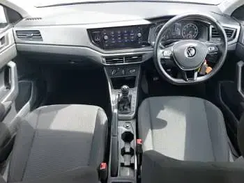 Used VW Polo Match 95 HP (69 kW) 2021 Silver Hatchback