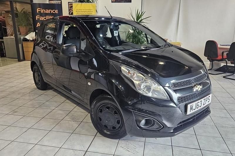 Black Used 2013 Chevrolet Spark LS Hatchback | £1,493 (Fair price) - Image 1/1
