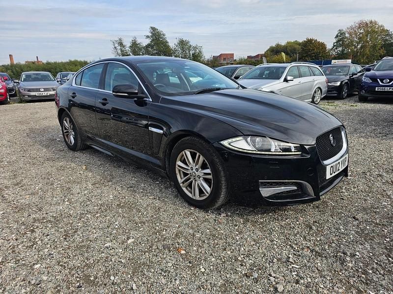 Black Used 2012 Jaguar XF Luxury Sedan | £4,490 (Good price) - Image 1/4