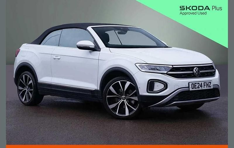 Used VW T-Roc Cabriolet Style 147 HP (108 kW) 2024 White Cabriolet