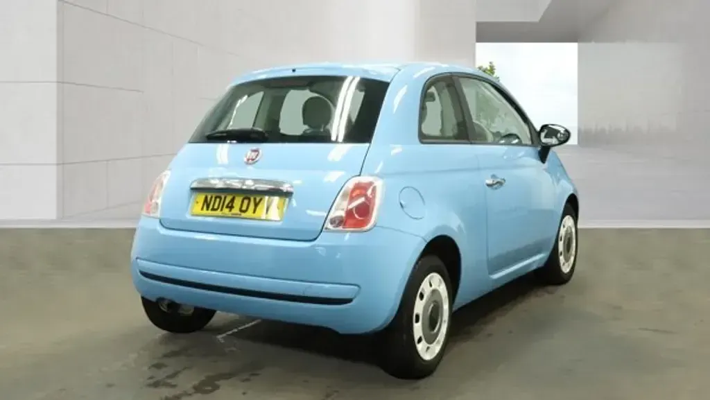 Used Fiat 500 2014 Blue Hatchback