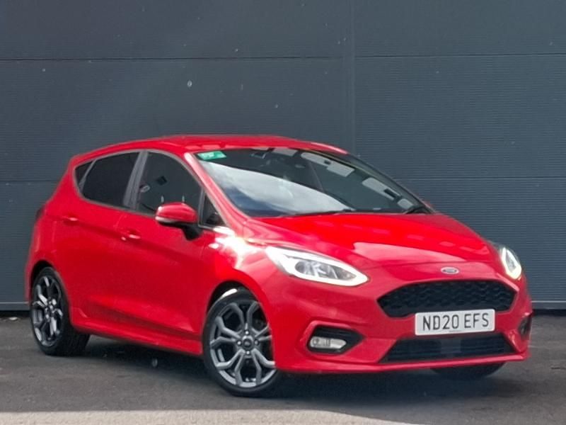 Used Ford Fiesta ST-Line 95 HP (69 kW) 2020 Red Hatchback