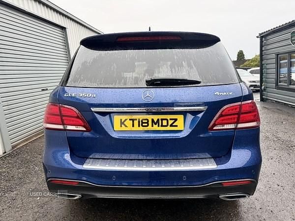 Used Mercedes GLE350 AMG 258 HP (189 kW) 2018 Blue Estate