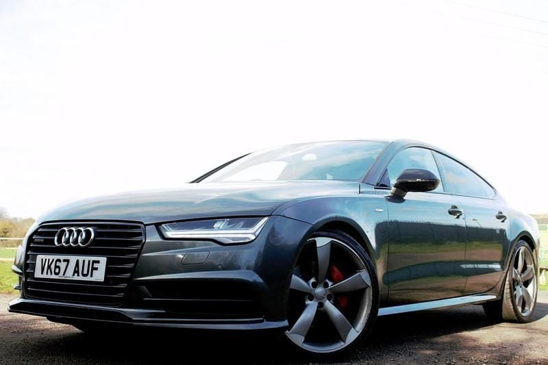 Used Audi A7 Black Edition 2017 Grey Hatchback