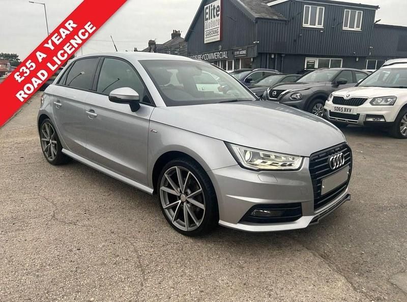 Silver Used 2016 Audi A1 Sportback Black Edition Hatchback | £10,995 (Fair price) - Image 1/4