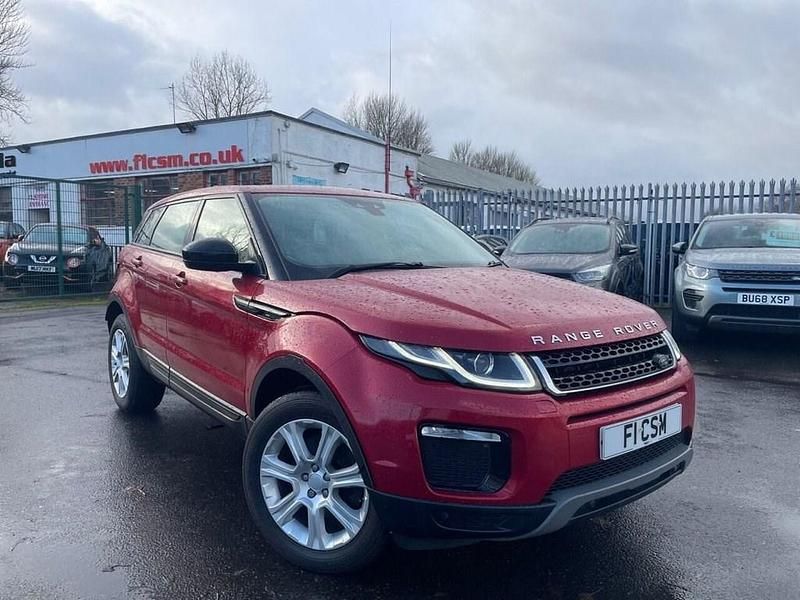 Used Land Rover Range Rover evoque SE 177 HP (130 kW) 2015 Red Estate