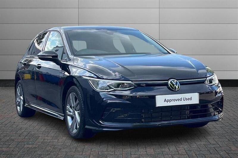 Black Used 2024 VW Golf VIII R-line Hatchback | £25,495 (Fair price) - Image 1/4
