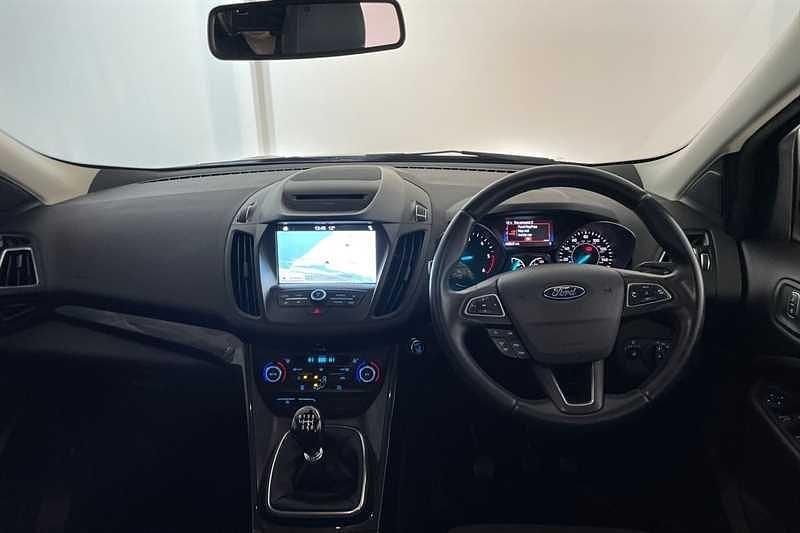 Used Ford Kuga Titanium 150 HP (110 kW) 2017 Black SUV