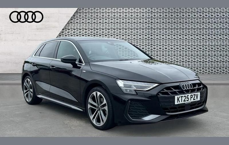 Used Audi A3 S-Line 204 HP (150 kW) 2025 Black Hatchback