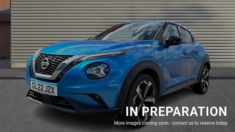 Used Nissan Juke Tekna 114 HP (83 kW) 2022 Blue SUV