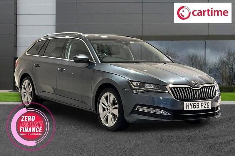 Used Skoda Superb SE L 190 HP (139 kW) 2019 Grey Estate