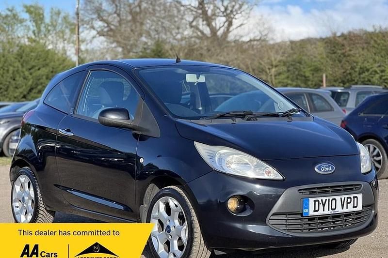 Used Ford Ka Titanium 69 HP (50 kW) 2010 Black Hatchback