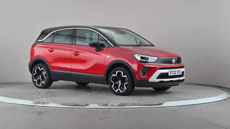 Red Used 2022 Vauxhall Crossland Edition SUV | £13,298 (Fair price) - Image 1/4