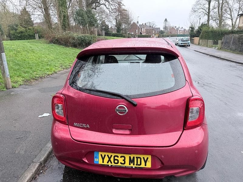 Used Nissan Micra Acenta 2013 Red Hatchback