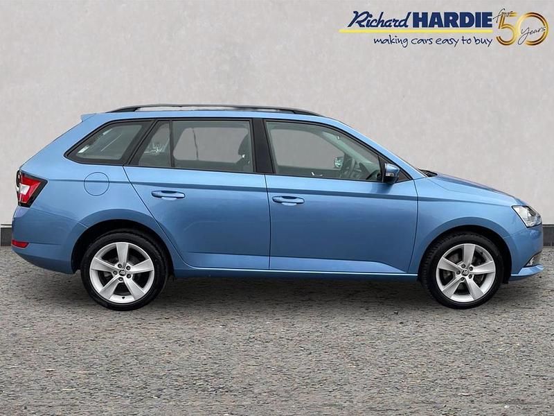 Used Skoda Fabia SE L 108 HP (79 kW) 2019 Blue