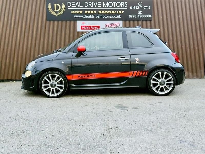 Used Abarth 595 70th Anniversary 2019 Black Hatchback