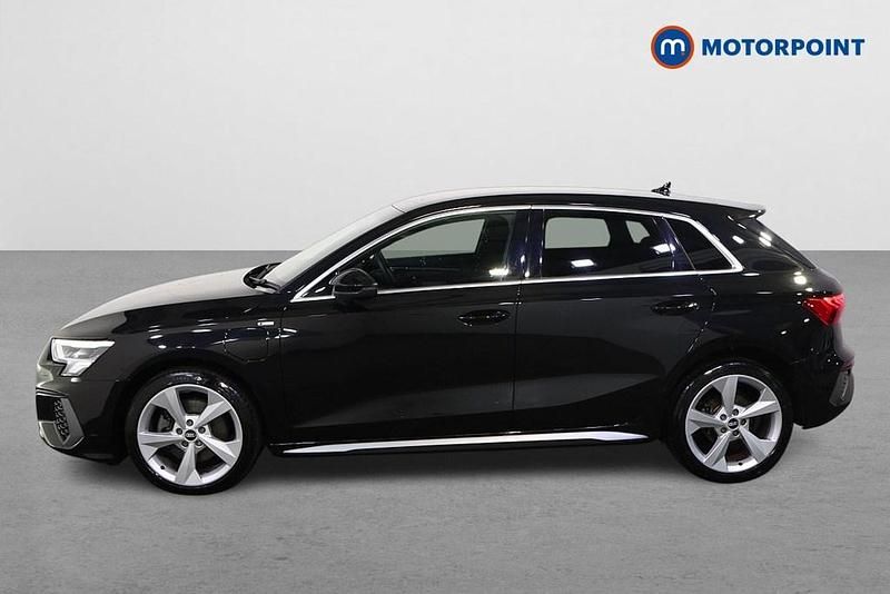 Used Audi A3 e-tron S-Line 2021 Black Hatchback