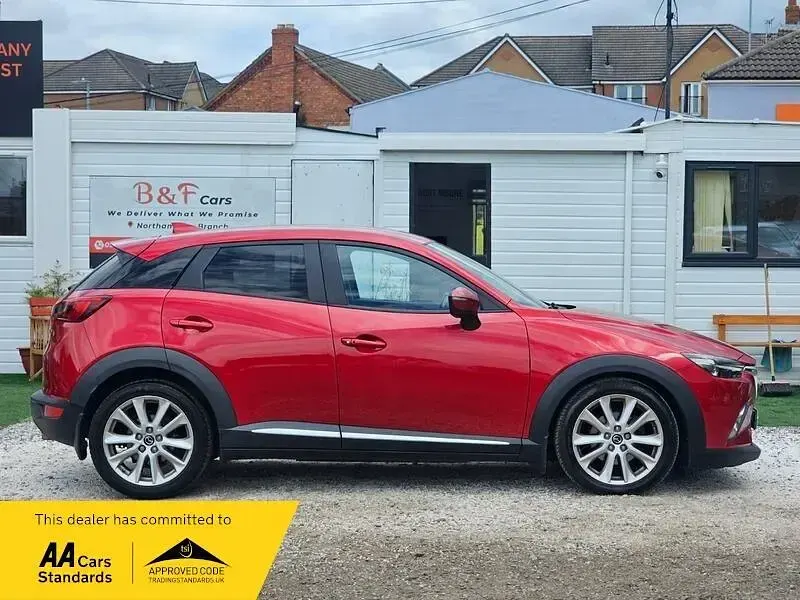 Used Mazda CX-3 Inclusive 105 HP (77 kW) 2016 Red SUV