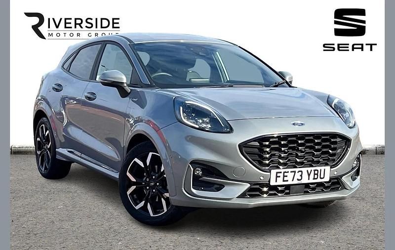 Silver Used 2023 Ford Puma Gen-E ST-Line X SUV | £16,990 (Fair price) - Image 1/4