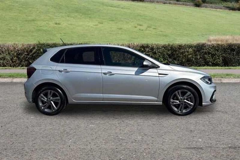 Used VW Polo R-line 110 HP (80 kW) 2022 Silver Hatchback