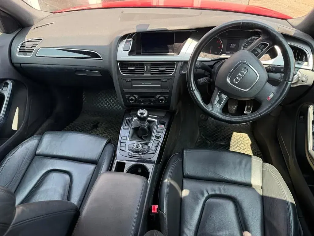 Used Audi A4 S-Line 2009 Red Sedan