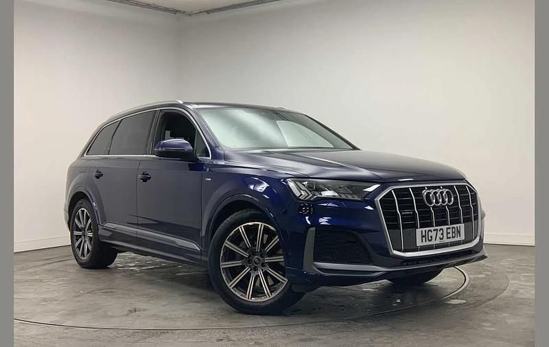 Used Audi Q7 Black Edition 281 HP (206 kW) 2023 Blue SUV