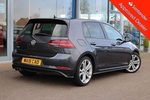 Used VW Golf VII GTD 184 HP (135 kW) 2018 Blue Hatchback