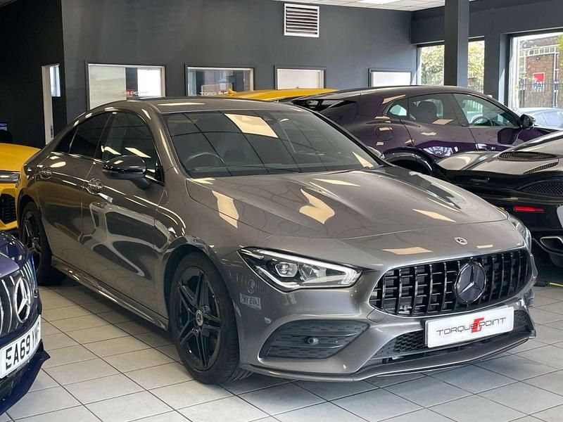 Used Mercedes CLA220 AMG Line Premium 190 HP (139 kW) 2021 Grey Sedan