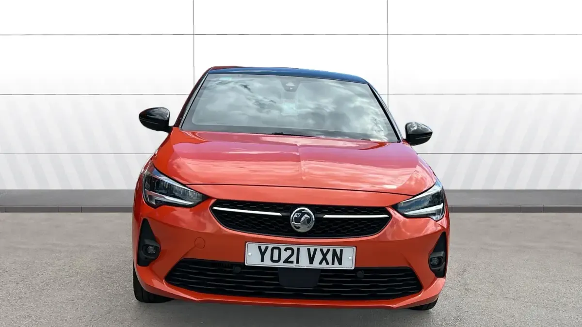 Used Vauxhall Corsa SRi 101 HP (74 kW) 2021 Orange Hatchback