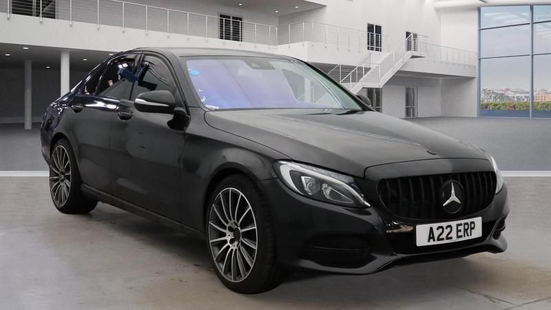 Used Mercedes C220 170 HP (125 kW) 2015 Black Sedan