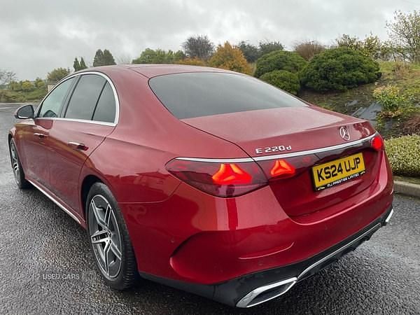 Used Mercedes E220 Advanced 197 HP (144 kW) 2024 Red Sedan