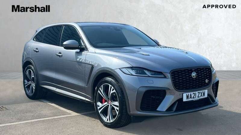 Grey Used 2021 Jaguar F-Pace SVR SUV | £46,912 (Expensive) - Image 1/4