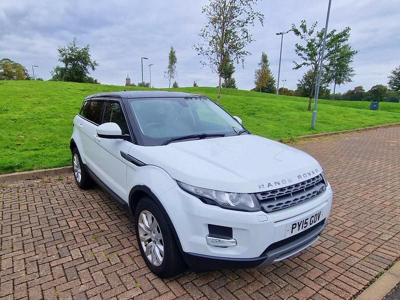 White Used 2015 Land Rover Range Rover evoque Pure SUV | £8,995 (Good price) - Image 1/4