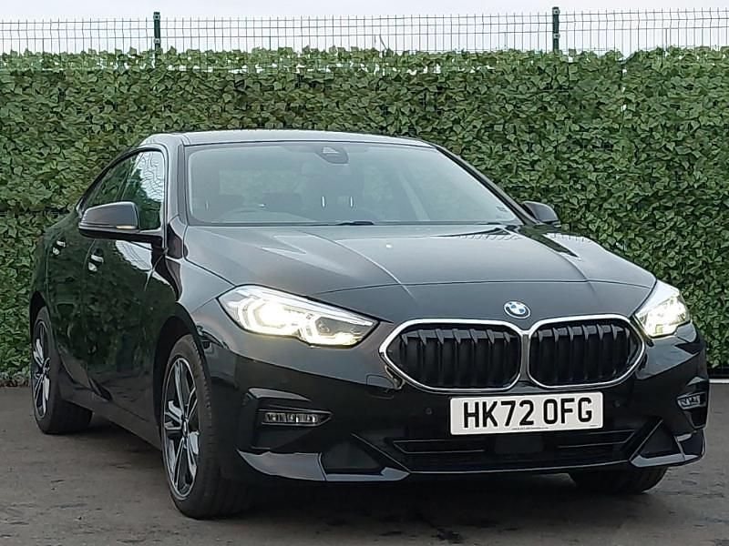 Black Used 2023 BMW 218 Sport Line Sedan | £20,998 (Good price) - Image 1/4