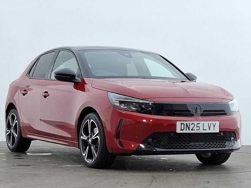 Red Used 2025 Vauxhall Corsa Ultimate Hatchback | £17,998 (A bit pricey) - Image 1/4