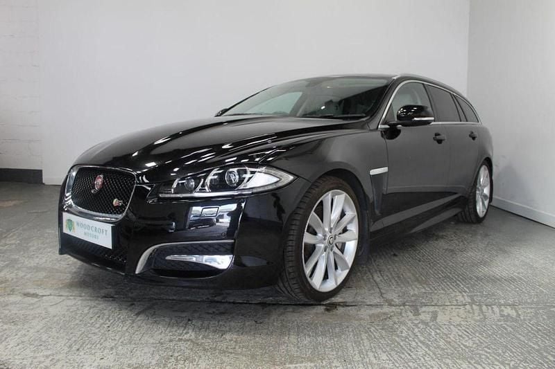 Used Jaguar XF Sportbrake Portfolio 276 HP (202 kW) 2013 Black Estate