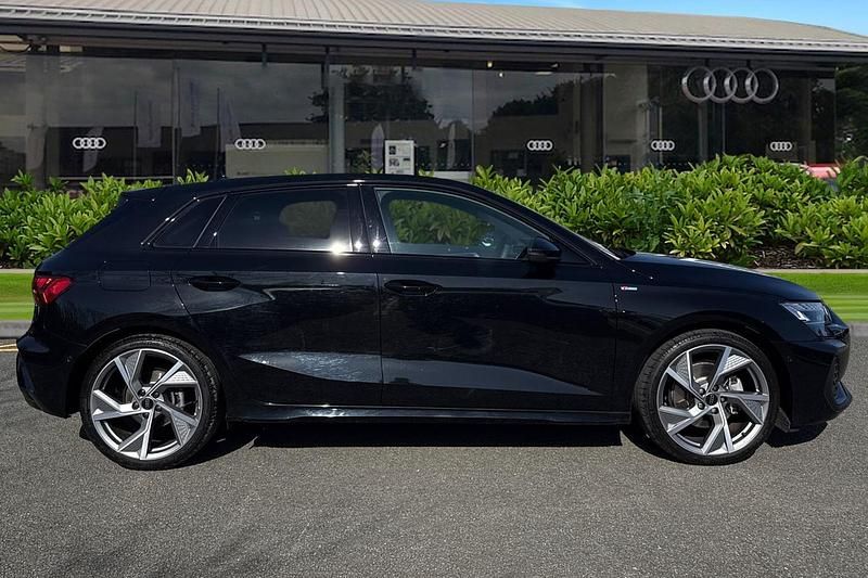 Used Audi A3 Black Edition 150 HP (110 kW) 2025 Black Hatchback